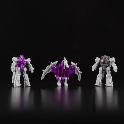Transformers War For Cybertron Deluxe Class Action Figure Pack - Decepticon Phantom Strike Squadron (Re-Run)