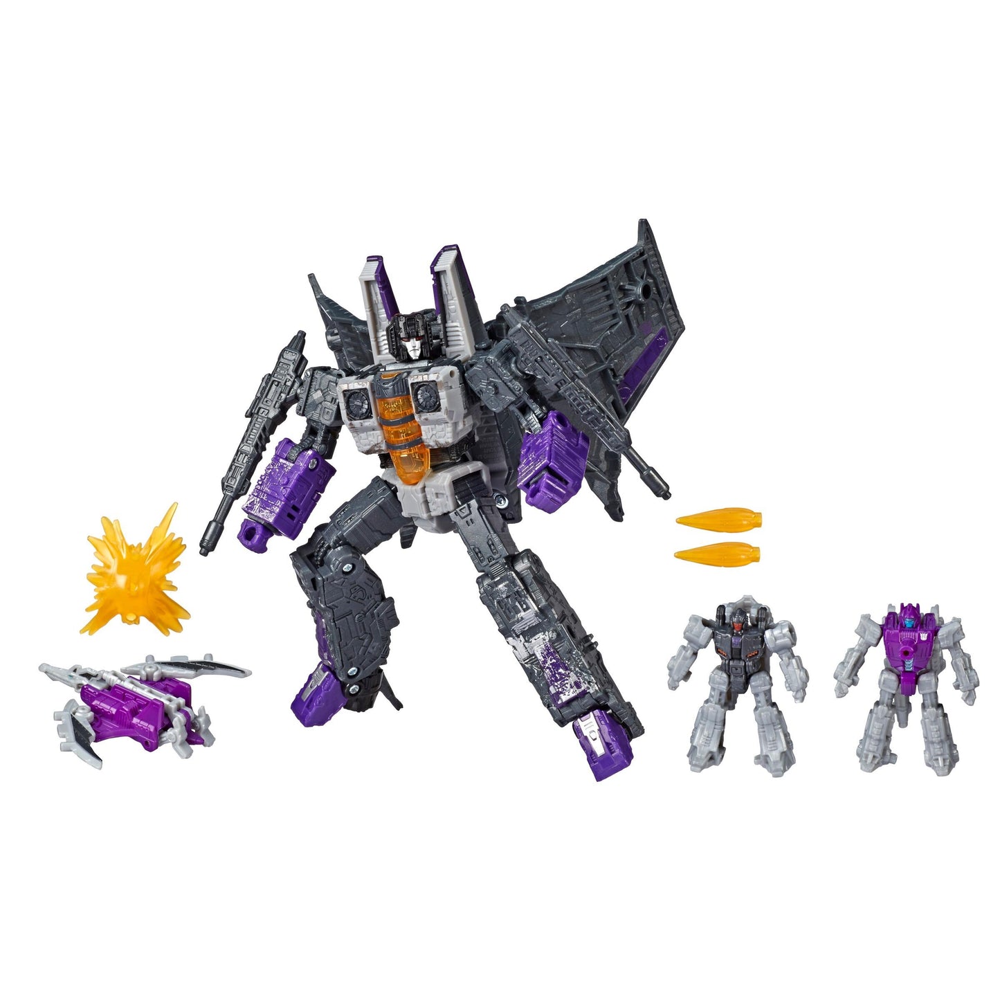 Transformers War For Cybertron Deluxe Class Action Figure Pack - Decepticon Phantom Strike Squadron (Re-Run)