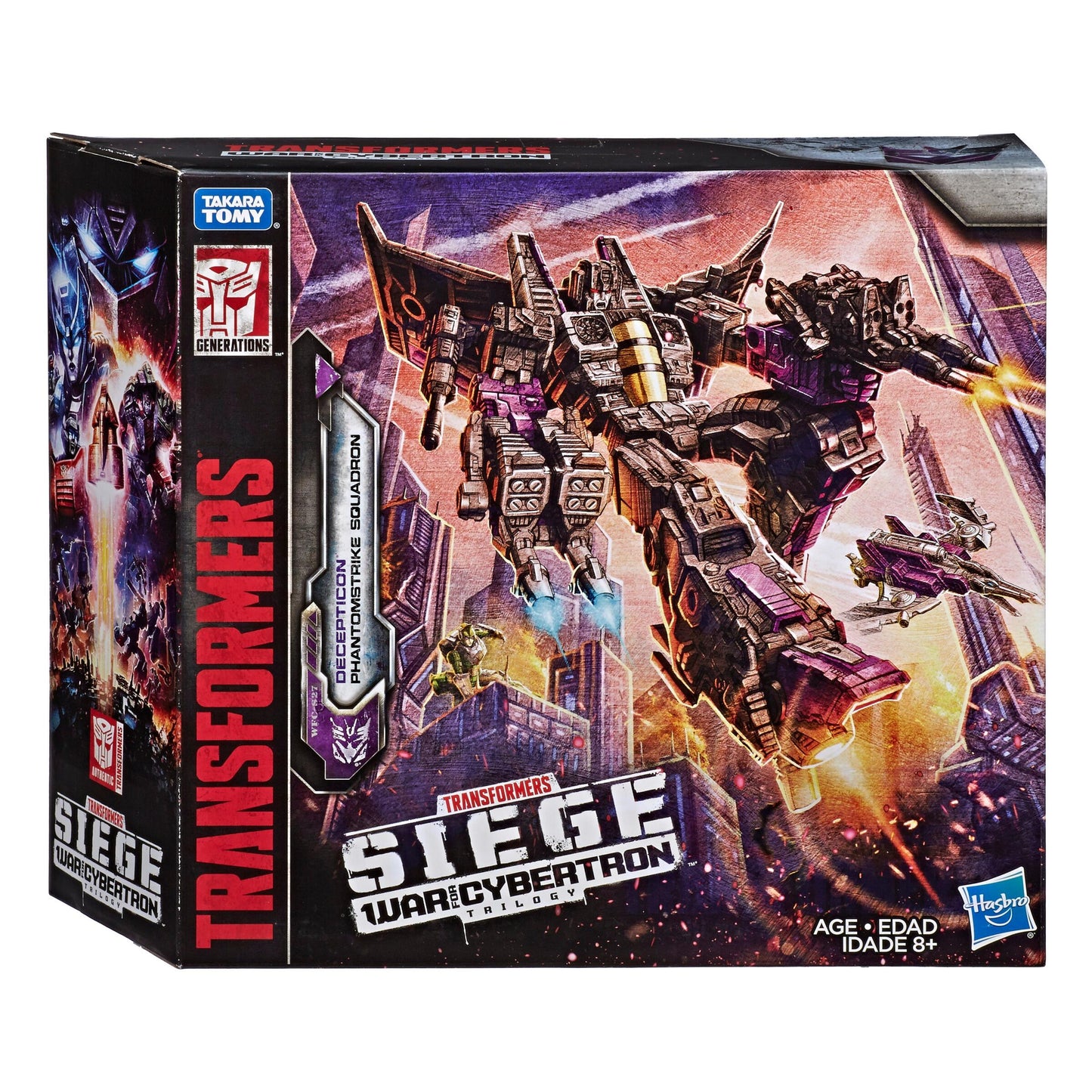 Transformers War For Cybertron Deluxe Class Action Figure Pack - Decepticon Phantom Strike Squadron (Re-Run)