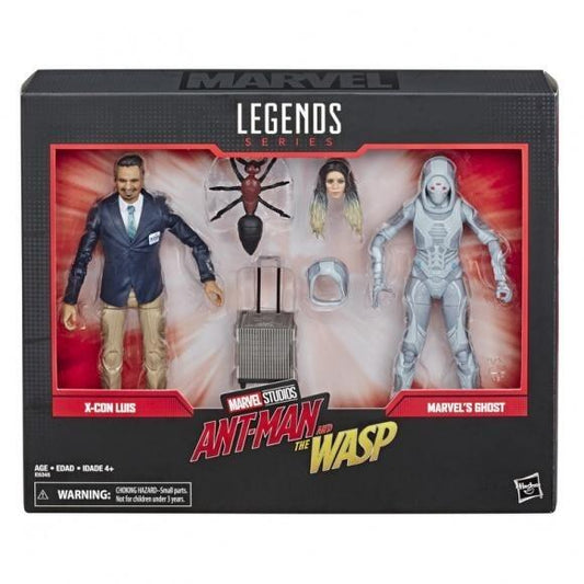 NON MINT - Marvel Comics 80th Anniversary Legends Series 6-Inch-Scale Action Figure 2-Pack - X-Con Luis & Marvels Ghost