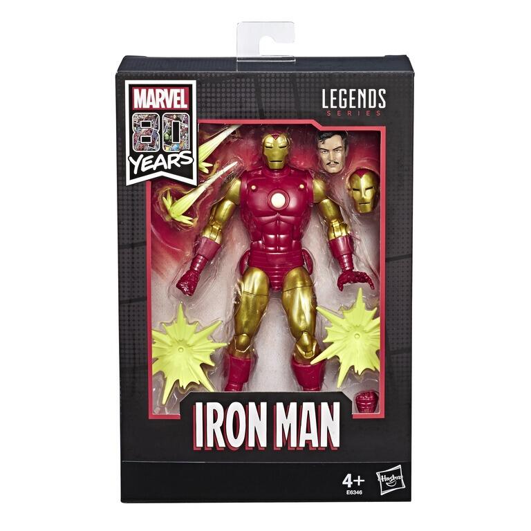 Marvel Comics 80th Anniversary Legends Series 6-Inch-Scale Action Figure - Comic Iron Man