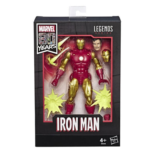 Marvel Comics 80th Anniversary Legends Series 6-Inch-Scale Action Figure - Comic Iron Man