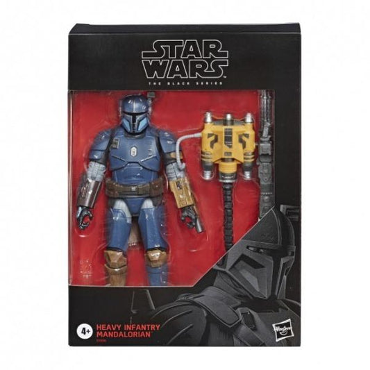 Star Wars Black Series 6 Inch Deluxe Series (D2) Action Figure - Heavy Infantry Mandalorian