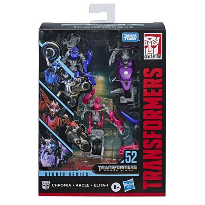 Transformers Studio Series Deluxe Action Figure - Chromia, Arcee & Elita-1