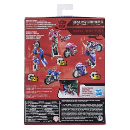 Transformers Studio Series Deluxe Action Figure - Chromia, Arcee & Elita-1