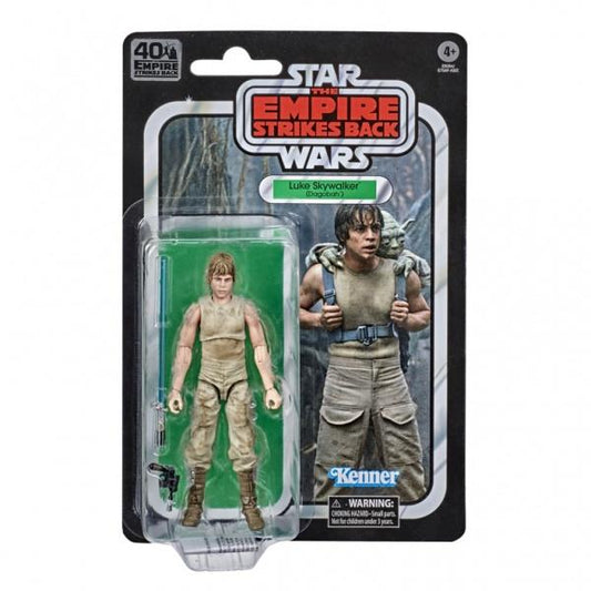 Star Wars 40th Anniversary Black Series 6 Inch Action Figure Wave 5 - Luke Skywalker (Dagobah)