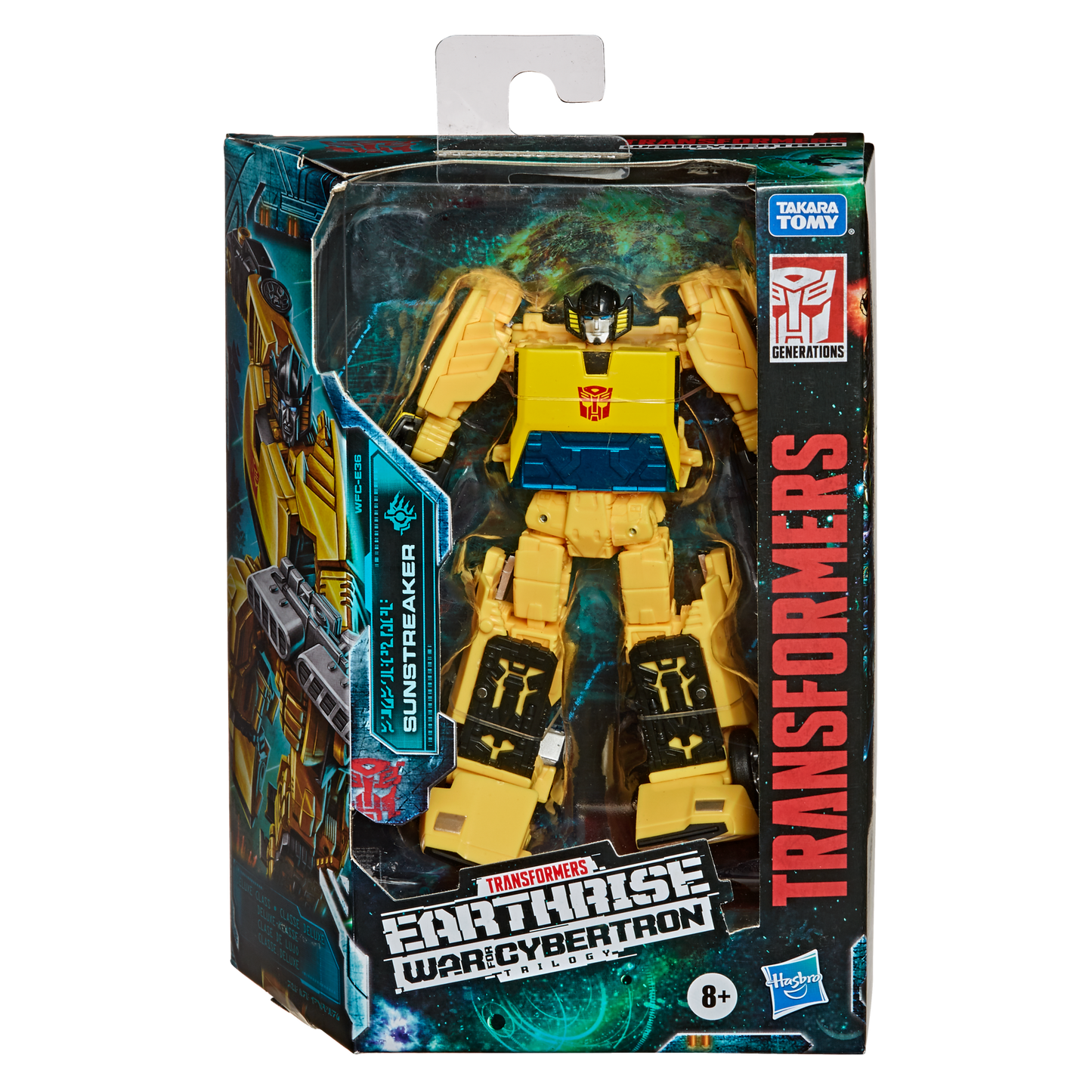 Transformers War for Cybertron: Earthrise Deluxe Action Figure - Sunstreaker