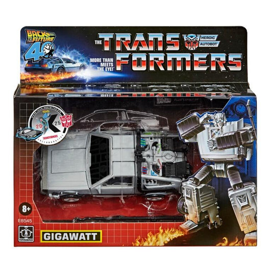 Transformers Toys Generations -- Transformers Collaborative: Back to the Future Mash-Up Gigawatt (40th Re-Run)