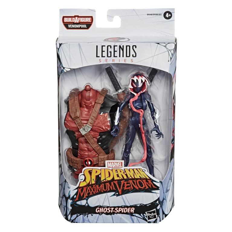 Marvel Legends Venom 6 Inch Scale Action Figure Venompool BAF - Ghost Spider