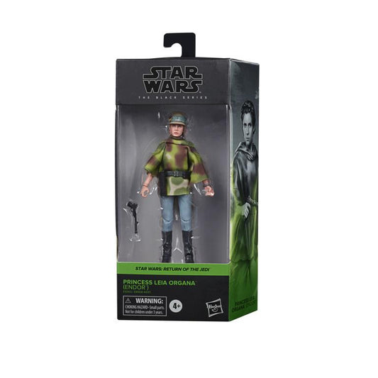 Star Wars Black Series 6 Inch Action Figure Wave 27 - Princess Leia (Endor)