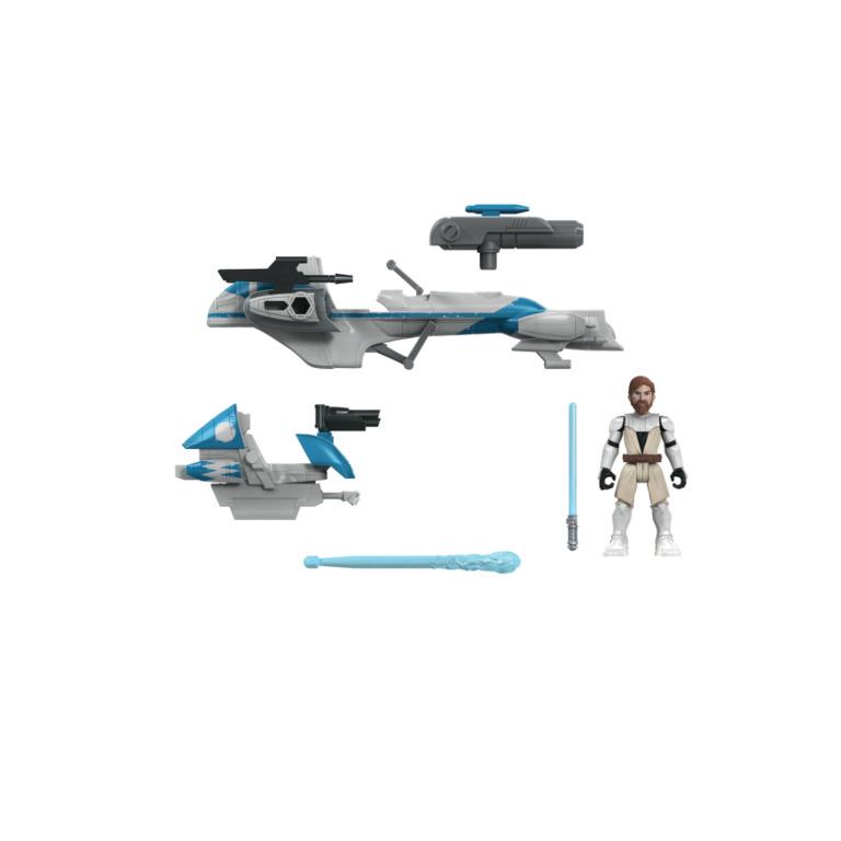 Star Wars Mission Fleet Expedition Class Action Figure - Obi-Wan Kenobi with Barc Speeder
