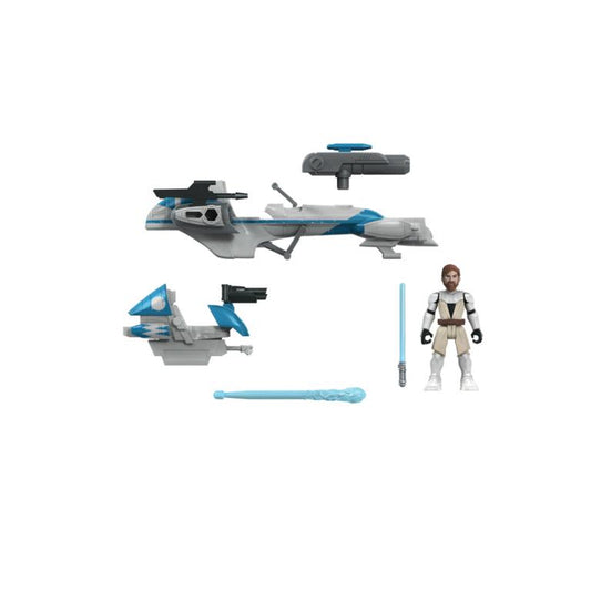 Star Wars Mission Fleet Expedition Class Action Figure - Obi-Wan Kenobi with Barc Speeder