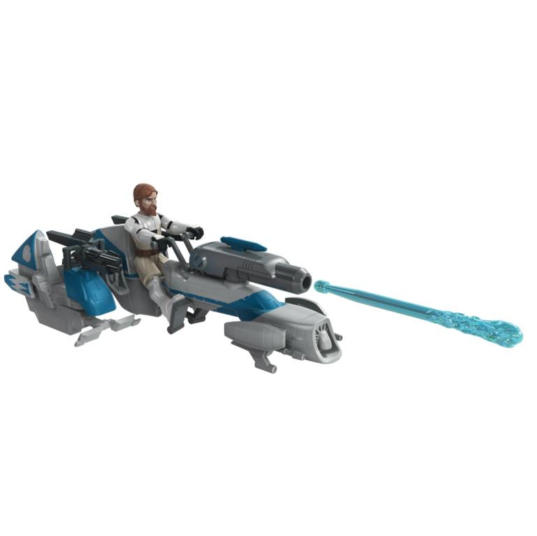 Star Wars Mission Fleet Expedition Class Action Figure - Obi-Wan Kenobi with Barc Speeder
