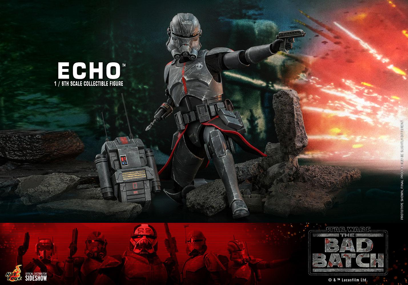 Echo - The Bad Batch - Star Wars Hot Toys Collectibles 1/6 Scale Action Figure