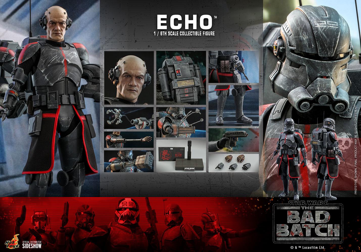 Echo - The Bad Batch - Star Wars Hot Toys Collectibles 1/6 Scale Action Figure