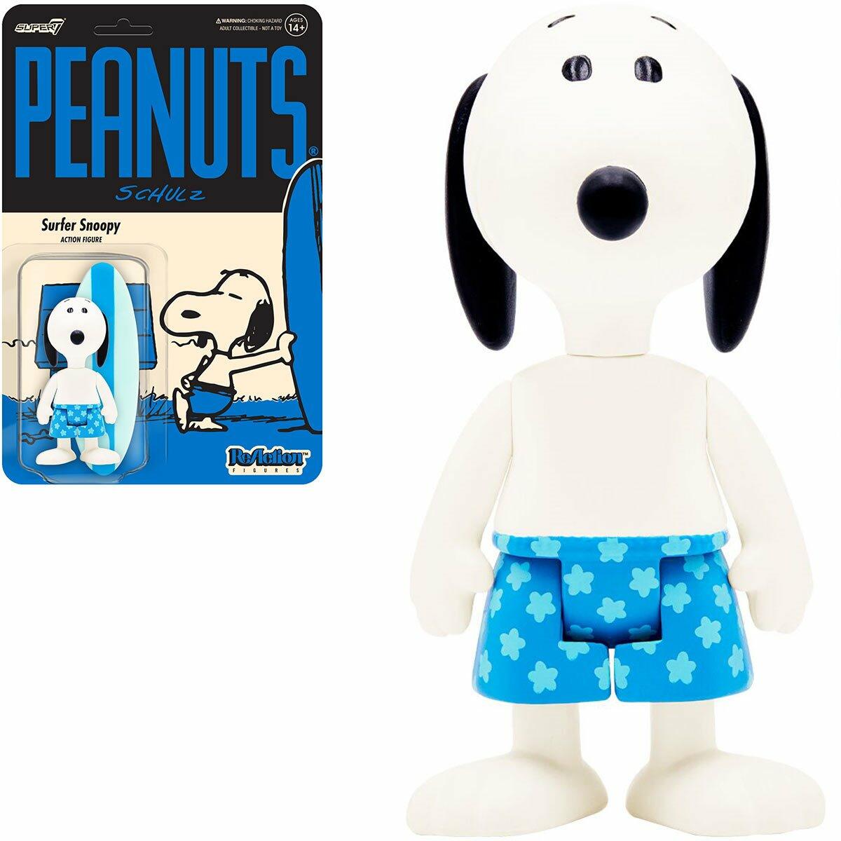 Peanuts Reaction Action Figure Wave 5 - Surfer Snoopy