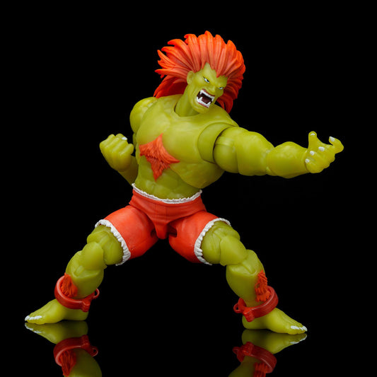 *PRE-ORDER Ultra Street Fighter II 6 Inch Exclusive Action Figure - Blanka (Player 2 - Glow In The Dark)