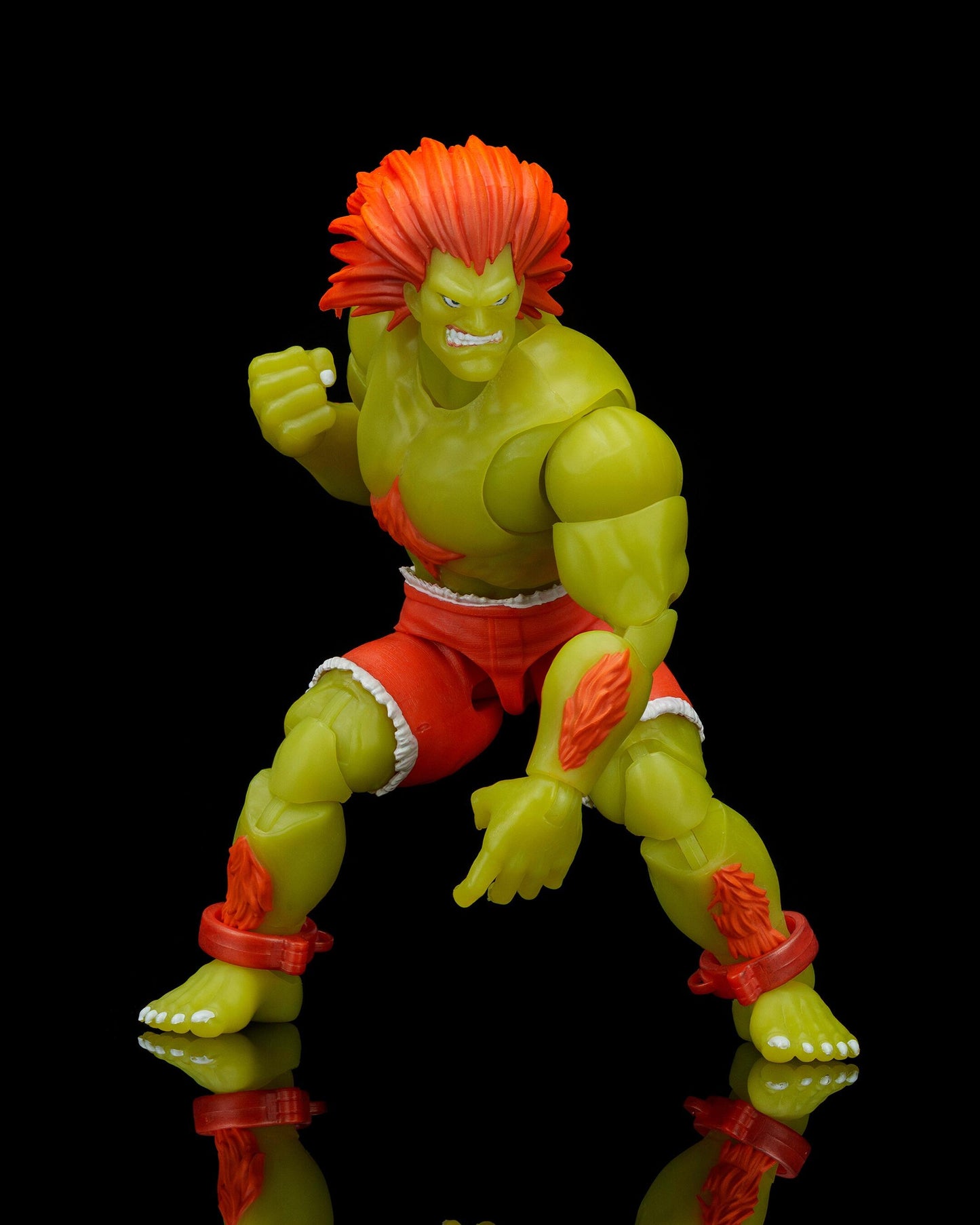 *PRE-ORDER Ultra Street Fighter II 6 Inch Exclusive Action Figure - Blanka (Player 2 - Glow In The Dark)