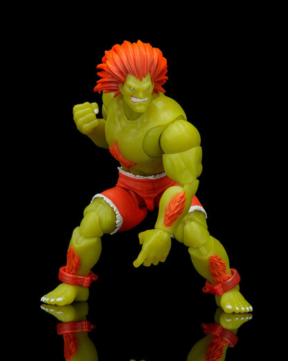 *PRE-ORDER Ultra Street Fighter II 6 Inch Exclusive Action Figure - Blanka (Player 2 - Glow In The Dark)