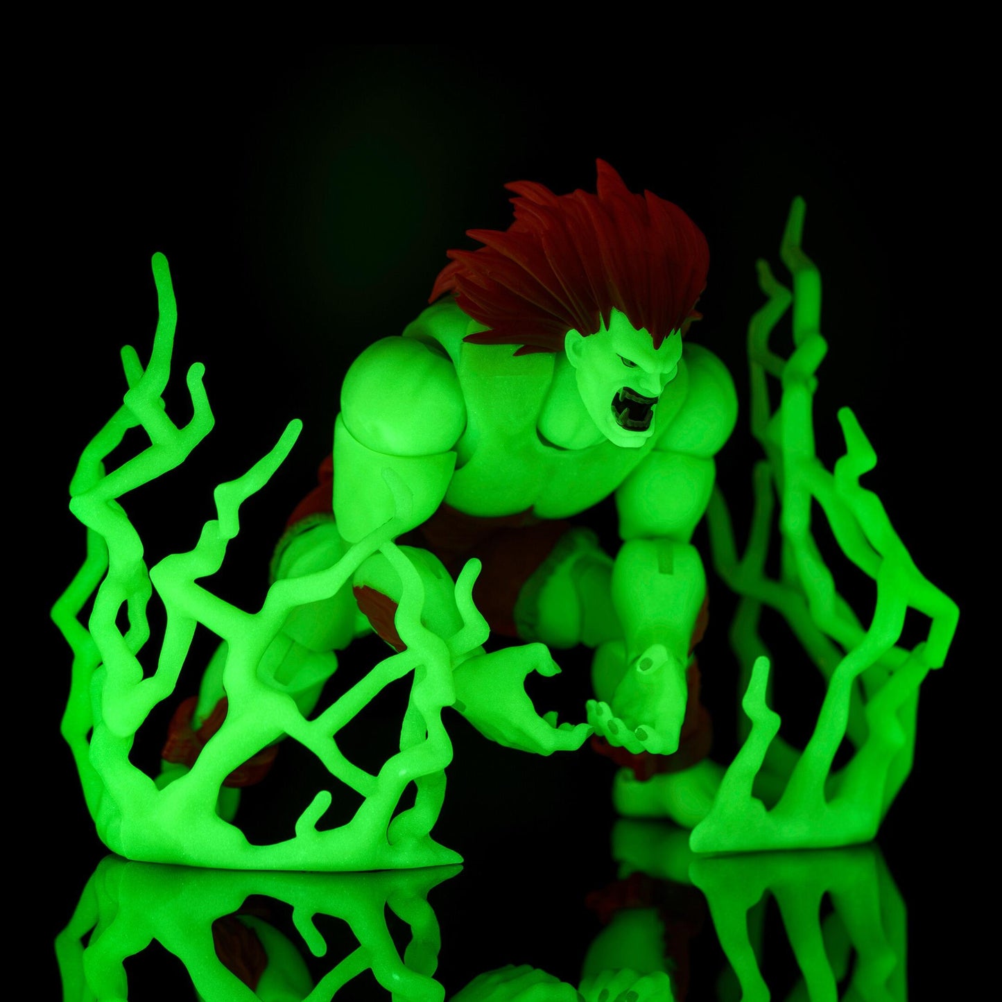 *PRE-ORDER Ultra Street Fighter II 6 Inch Exclusive Action Figure - Blanka (Player 2 - Glow In The Dark)