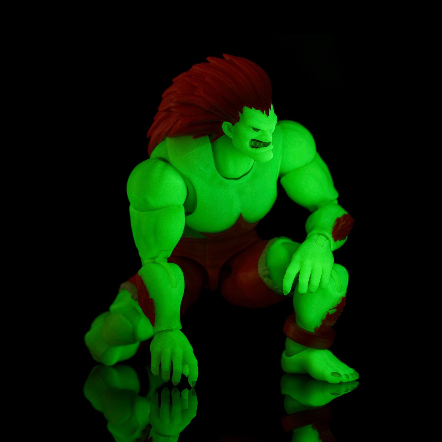 *PRE-ORDER Ultra Street Fighter II 6 Inch Exclusive Action Figure - Blanka (Player 2 - Glow In The Dark)