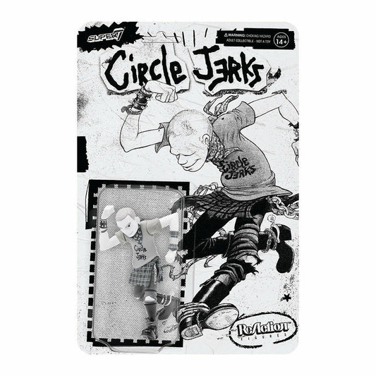 Circle Jerks Reaction Action Figure - Skank Man (Greyscale)