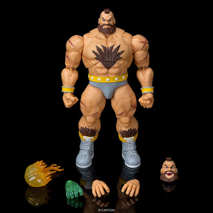 PRE-ORDER Ultra Street Fighter II 6 Inch Deluxe Exclusive Action Figure - Zangief (Player 2)