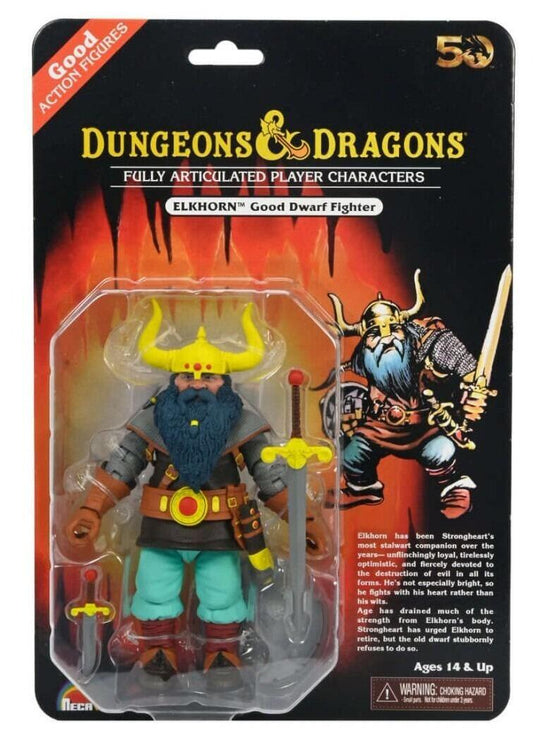 Dungeons and Dragons 50th Anniversary 7 Inch Ultimate Action Figure - Elkhorn