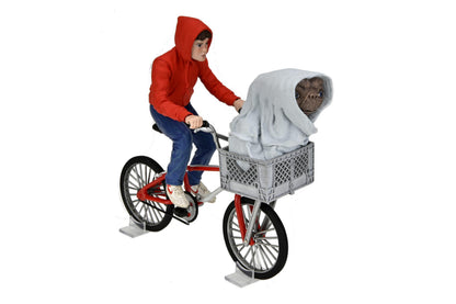 E.T. 40th Anniversary Ultimate 7 Inch Scale Action Figure - Elliot and E.T. with Bicycle