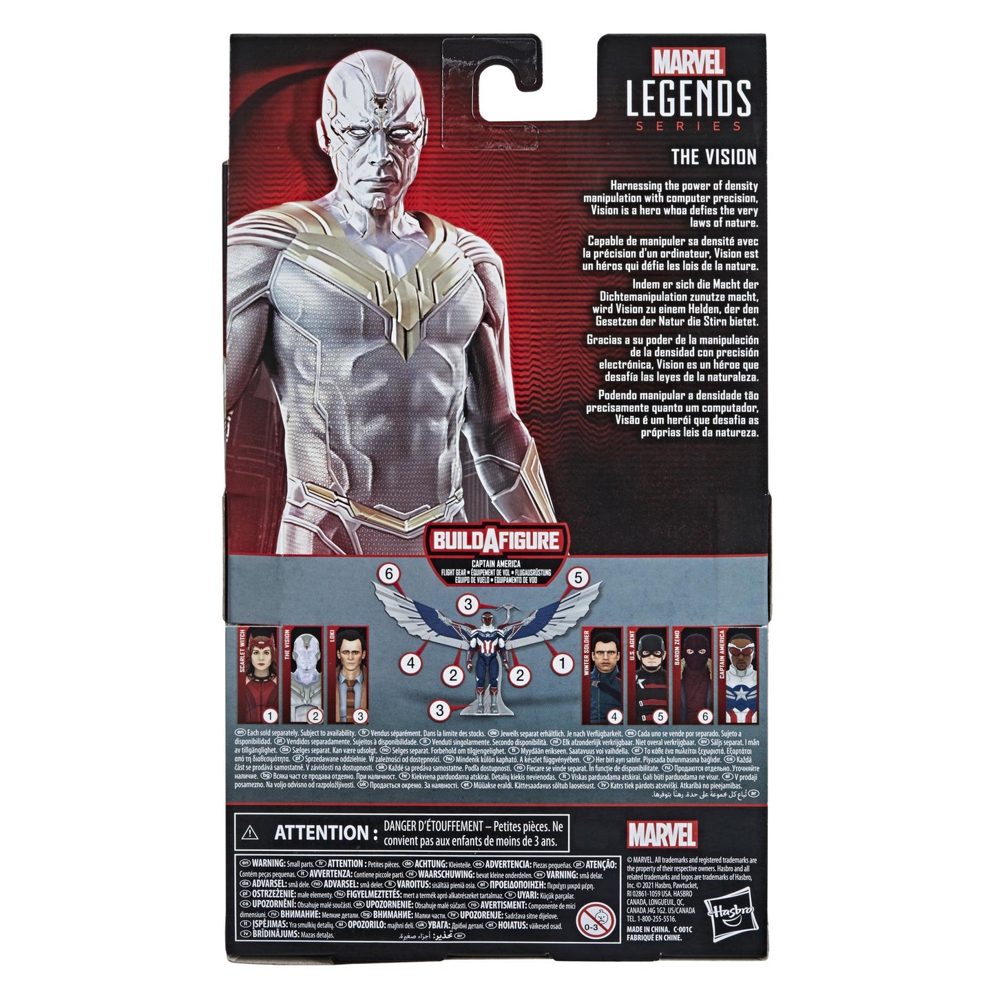 Marvel Legends 6 Inch Action Figures Wave 1 - The Vision