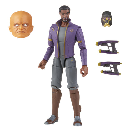 Marvel Legends Action Figures Disney Plus Wave 2 - T'Challa Star-Lord
