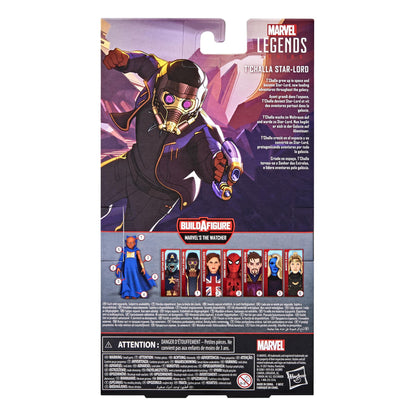 Marvel Legends Action Figures Disney Plus Wave 2 - T'Challa Star-Lord