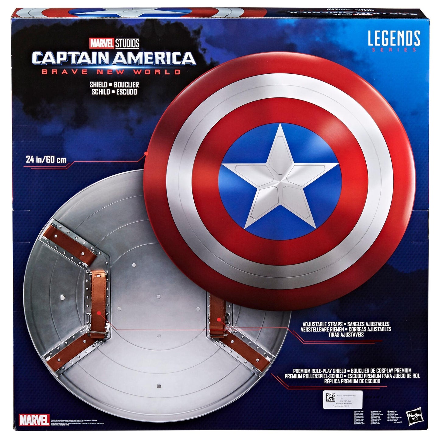 Marvel Legends Captain America: Brave New World America Shield Prop Replica