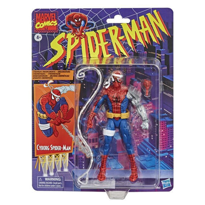 Marvel Legends Series 6-inch Retro Action Figure Exclusive - Cyborg Spider-Man (Re-Run)