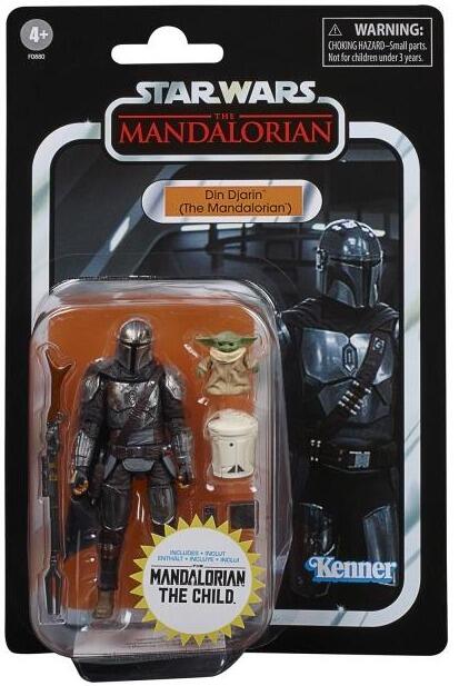 Star Wars The Vintage Collection Action Figure Exclusive - Din Djarin (The Mandalorian) And Child