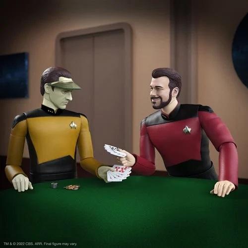 Star Trek: The Next Generation ReAction Ultimates! Action Figure Wave 1 - Commander Riker