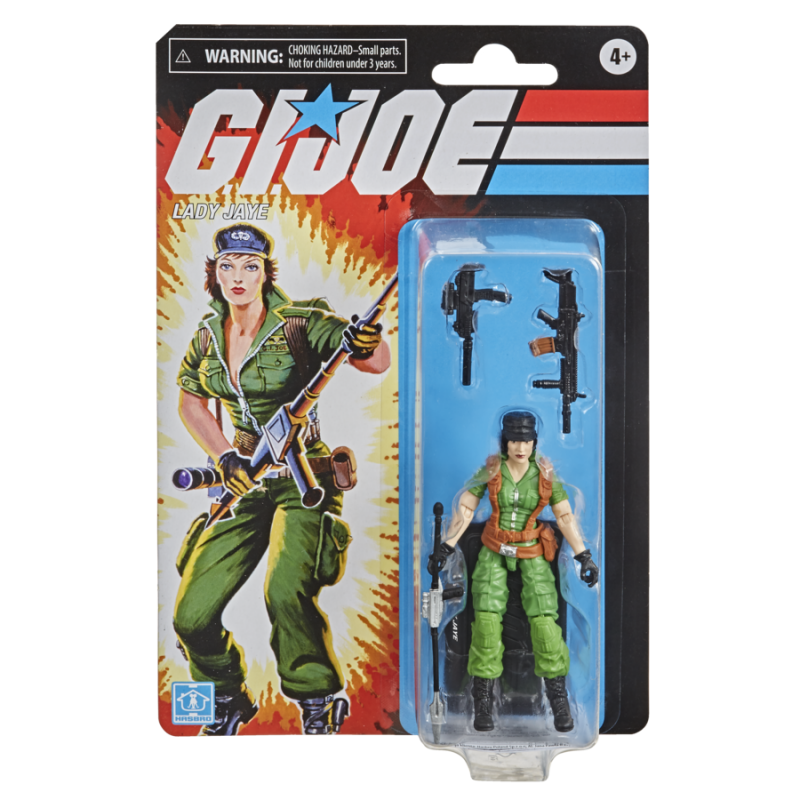 GI Joe Retro 3.75 Inch Scale Action Figure - Lady Jaye