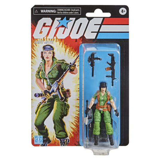 GI Joe Retro 3.75 Inch Scale Action Figure - Lady Jaye