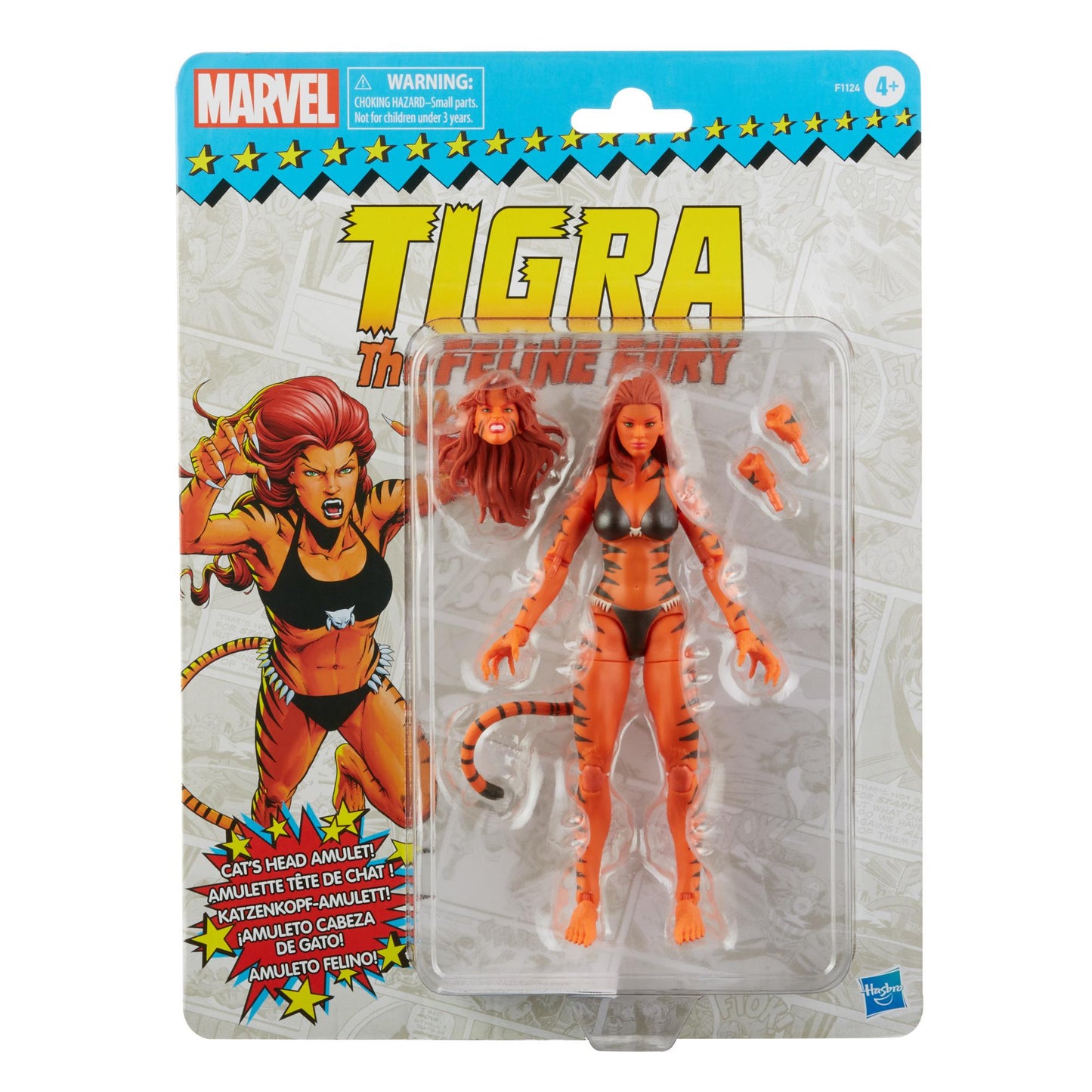 MARVEL LEGENDS SERIES 6-INCH RETRO ACTION FIGURE EXCLUSIVE - Tigra