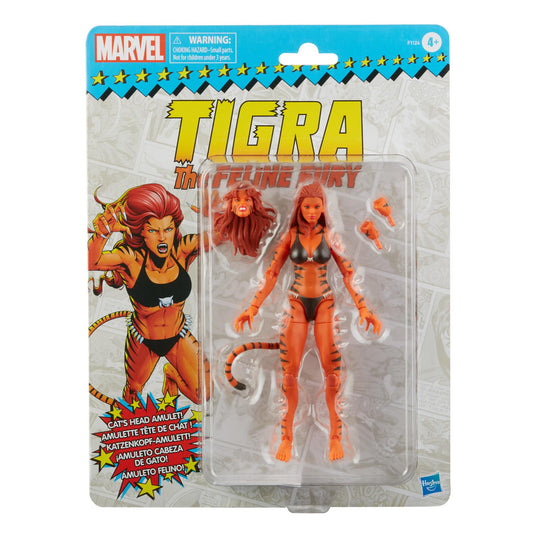 MARVEL LEGENDS SERIES 6-INCH RETRO ACTION FIGURE EXCLUSIVE - Tigra