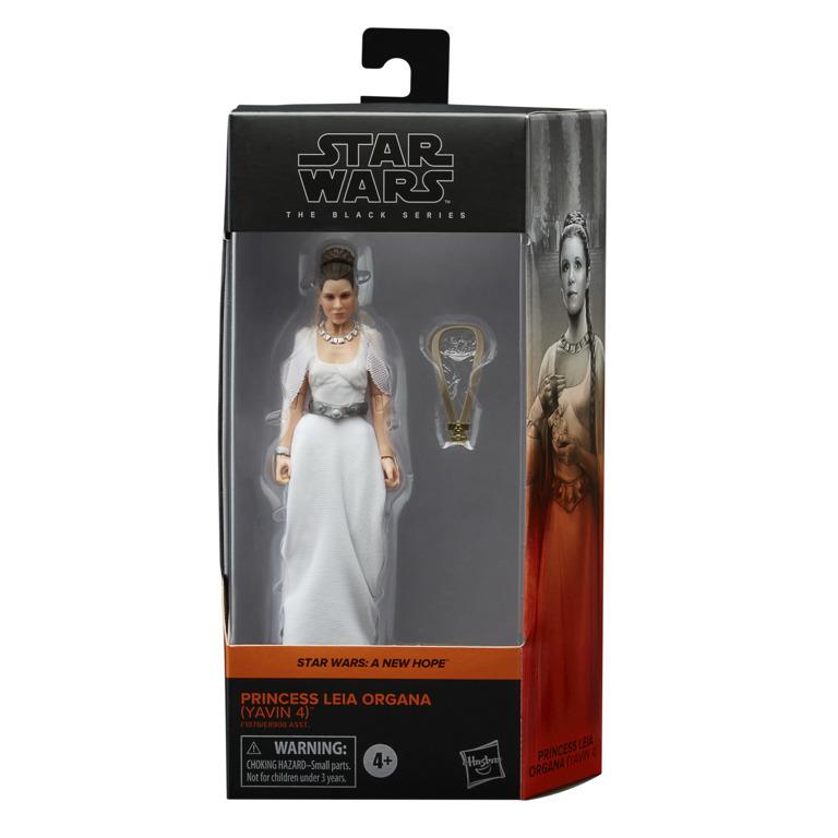 Star Wars Black Series 6 Inch Action Figure Wave 31 - Princess Leia Organa (Yavin IV Ceremonial Dress)