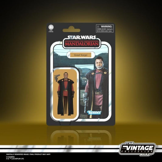 NON MINT - Star Wars The Vintage Collection Action Figure Wave 32 - Greef Karga