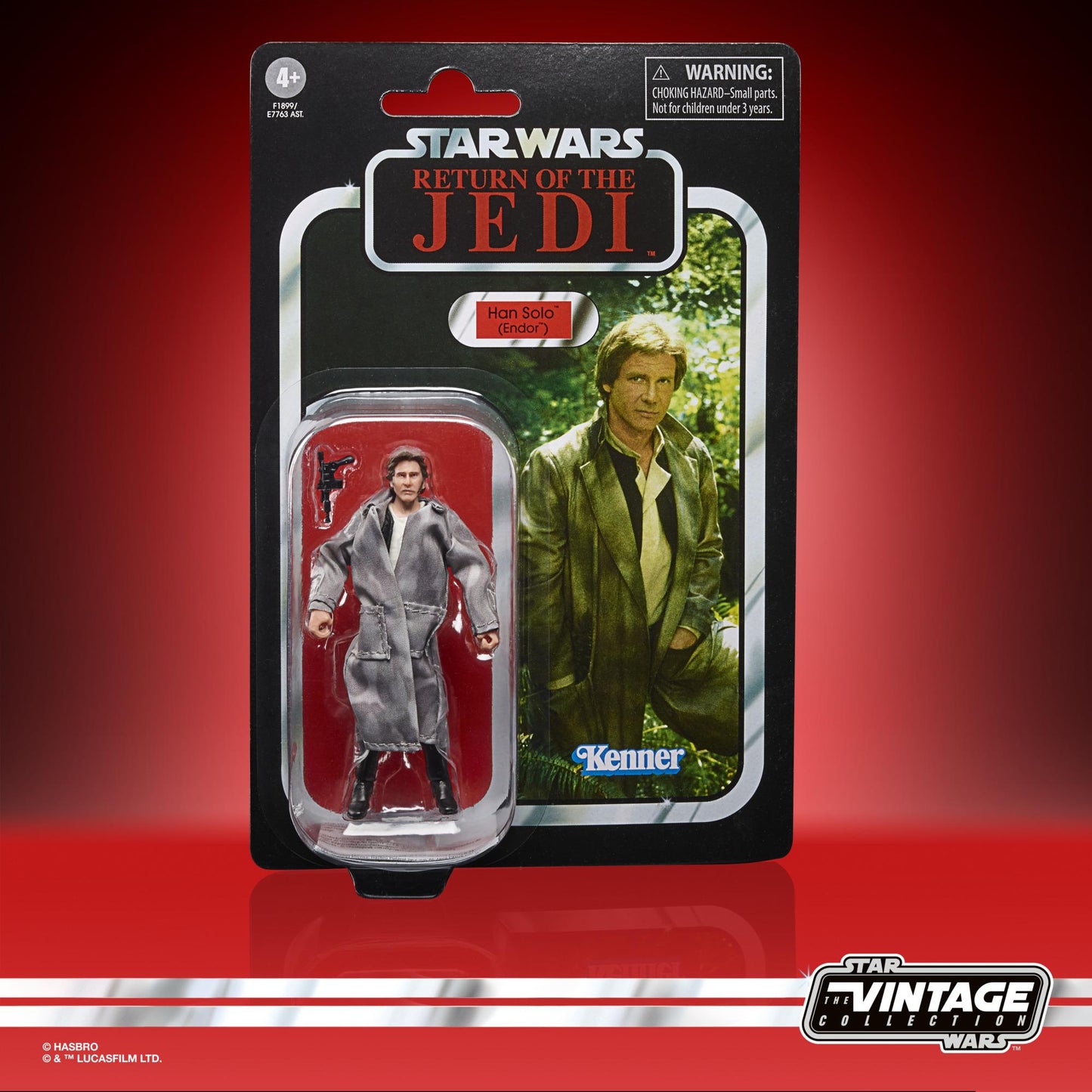 Star Wars The Vintage Collection Action Figure Wave 34 - Han Solo (Endor) (Possibly Non-Mint)