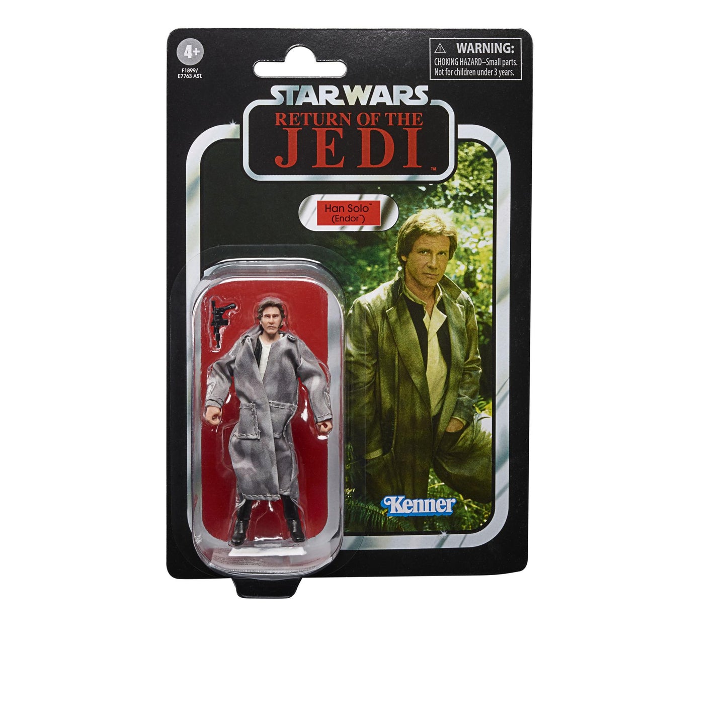 Star Wars The Vintage Collection Action Figure Wave 34 - Han Solo (Endor) (Possibly Non-Mint)