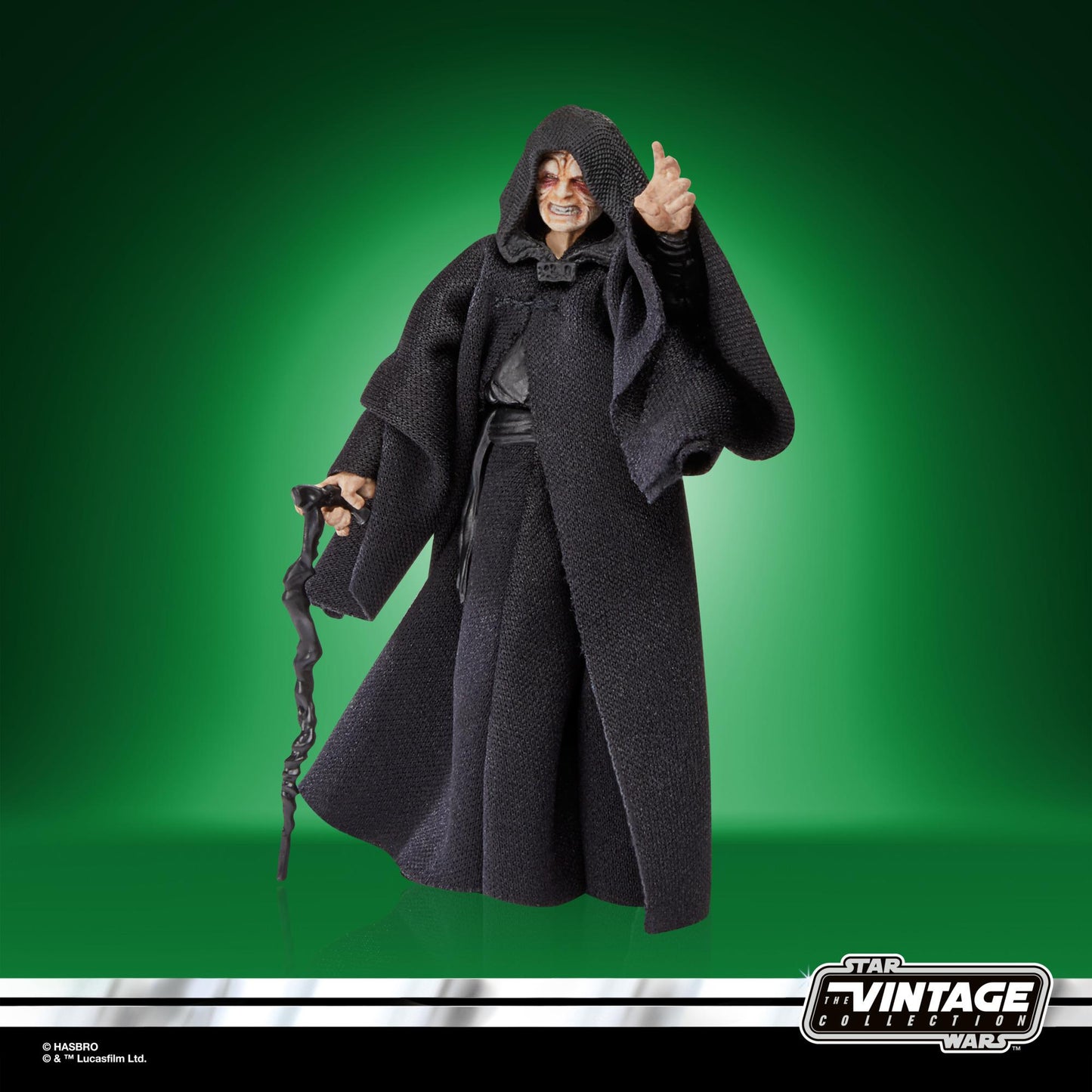 Star Wars The Vintage Collection Action Figure Wave 38 - Emperor Palpatine (Probably non-mint cards)