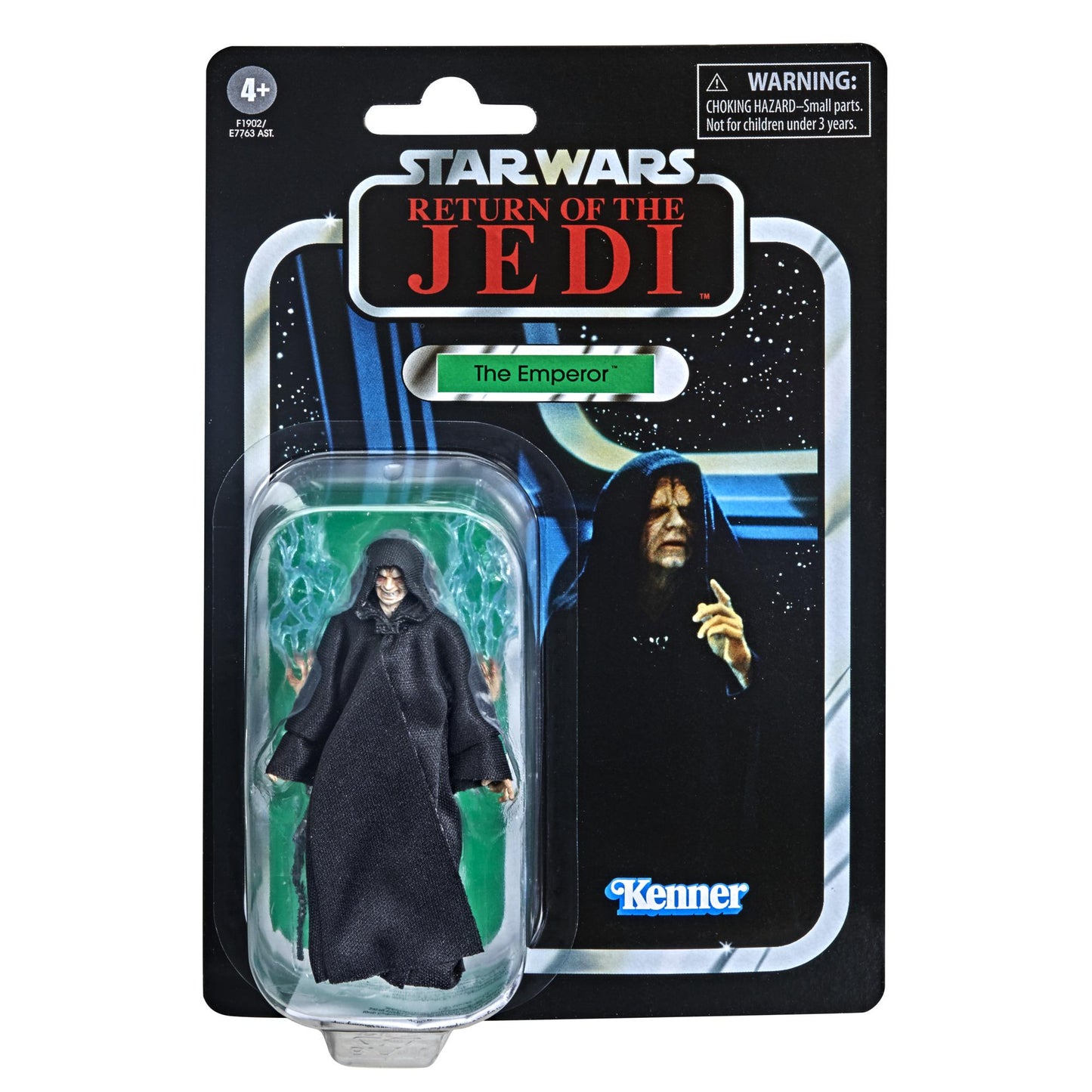 Star Wars The Vintage Collection Action Figure Wave 38 - Emperor Palpatine (Probably non-mint cards)