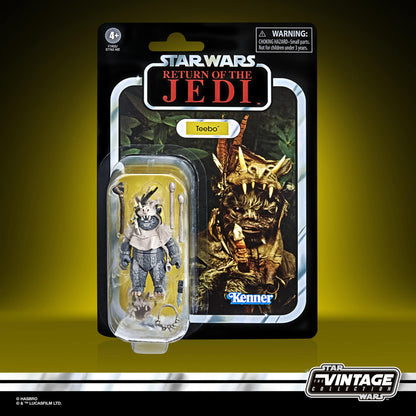 Star Wars The Vintage Collection Action Figure Wave 38 - Teebo (Probably non-mint cards)