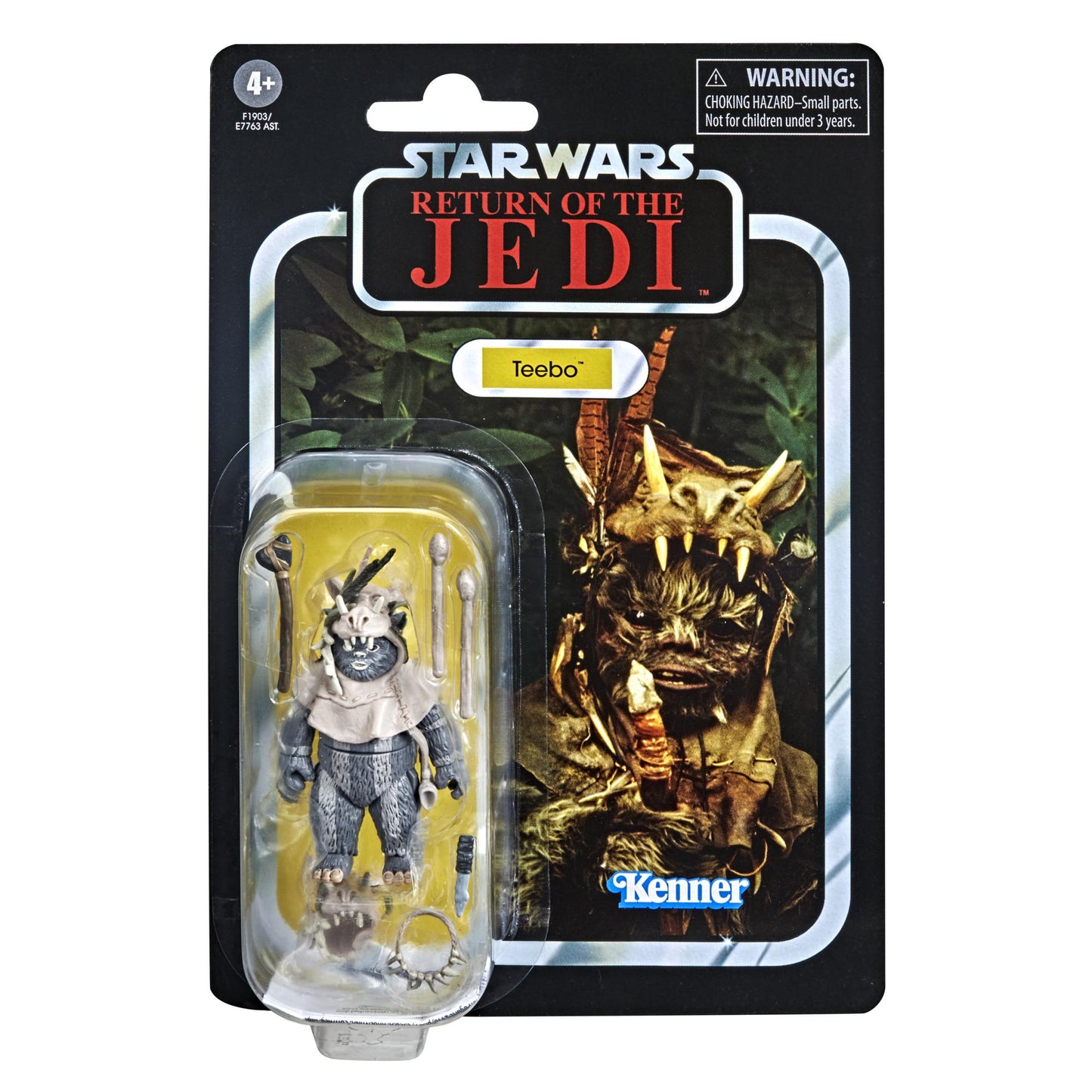 Star Wars The Vintage Collection Action Figure Wave 38 - Teebo (Probably non-mint cards)