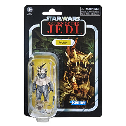 Star Wars The Vintage Collection Action Figure Wave 38 - Teebo (Probably non-mint cards)