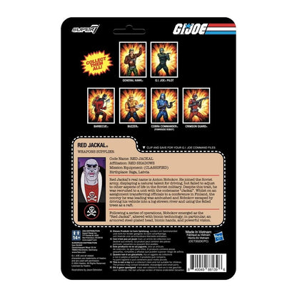 G.I. Joe ReAction Action Figure Wave 8 - Red Jackal